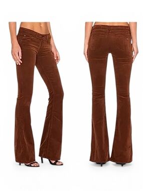 Rag & Bone Elephant Bell Corduroy Pants Brown - Women’s Size 27